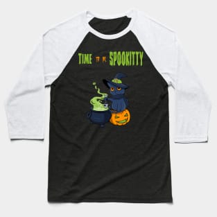 Time to be Spookitty Baseball T-Shirt